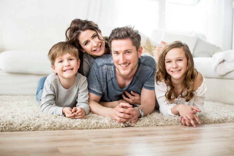 Family at home